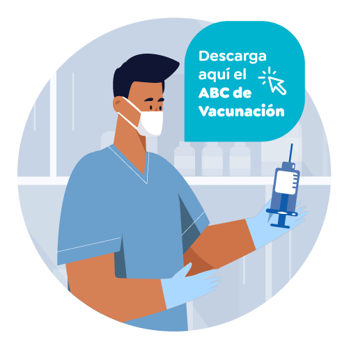 COVID-19 Descarga AQUÍ el ABC de Vacunación